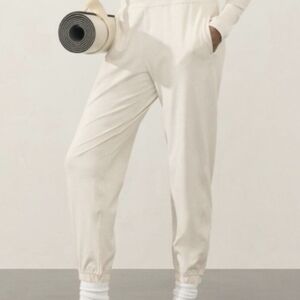 NWT Athleta Bone Heather Softluxe Joggers